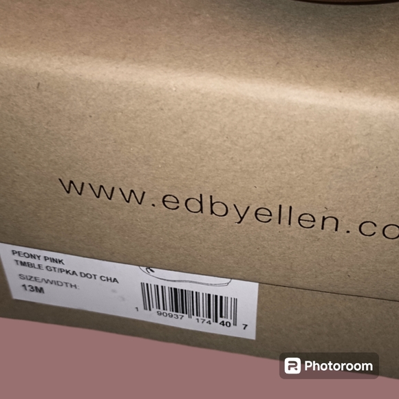 🎈🆕NWT ED by Ellen DeGeneres Peony Pink LOVE Ballet Flats Vegan PRICE IS FIRM - Picture 9 of 9